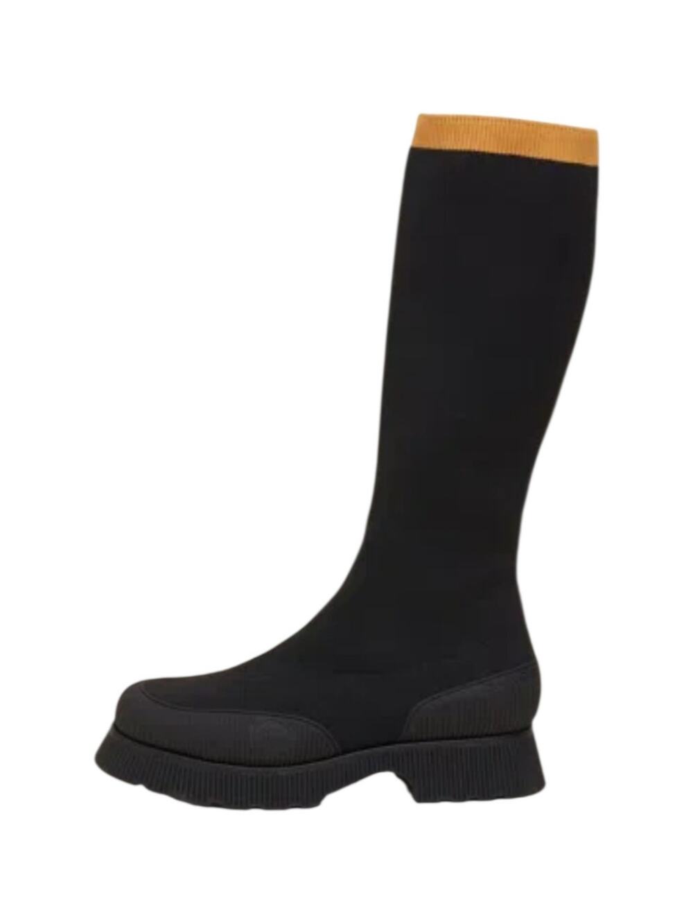 Charlotte Stone Hera Boots Black Gold Size 10